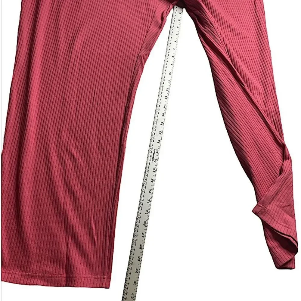 Woman Within Lounge Pants 34/36 Tall 4X New Ribbed Cozycore Loungewear - Picture 4 of 9